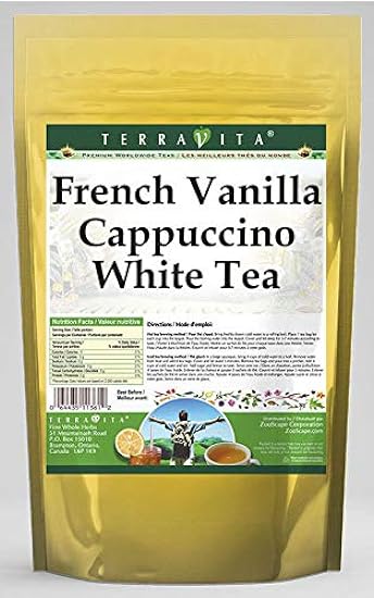 French Vanilla Cappuccino Weiß Tee (50 Teebeutel, ZIN: 