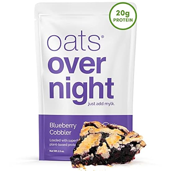 Oats Overnight - Blauberry Cobbler (8 Pack) Dairy Free,