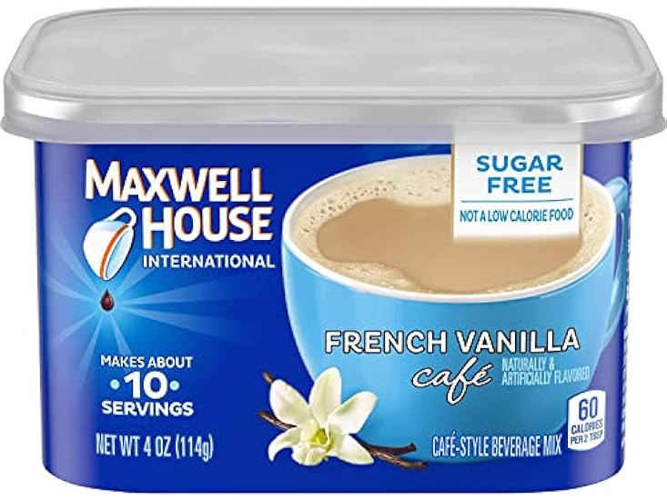 Maxwell International Cafe Cafe-Style Sugar Free French