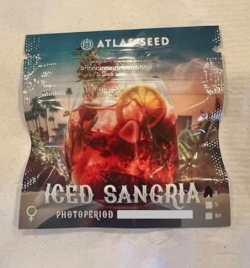Atlas Organic Hemp Seed Iced Sangria 3-Seed Pack 572742