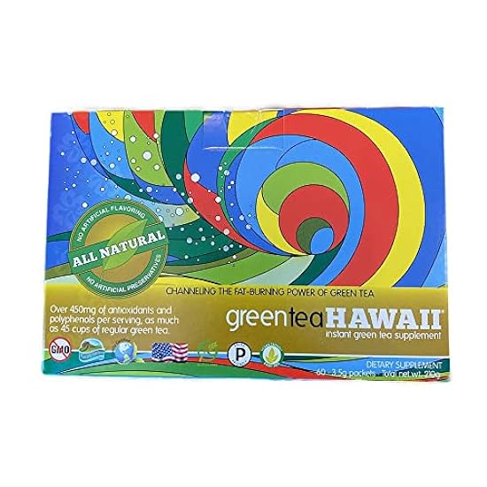 Grün Tee Hawaii (Raspberry Lemonade) Powder with Noni, 