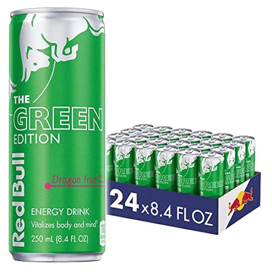 Red Bull Energy Drink, Dragon Fruit, 8.4 Fl Oz (Pack of