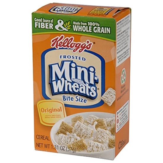 Kellogg´s Frosted Mini-Wheats Cereal, 1.31 oz., 70