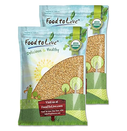 Organic Brown Basmati Rice, 16 Pounds – Non-GMO, Whole 