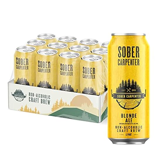 Sober Carpenter Non Alcoholic Craft Beer - Blonde Ale -