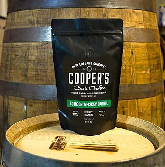 Bourbon Whiskey Barrel Aged Kaffee - Dark Roast - Ground Kaffee, Grade 1 Colombian Kaffee Beans Aged in Kentucky Bourbon Whiskey Barrels - 5lb Bags 669041307