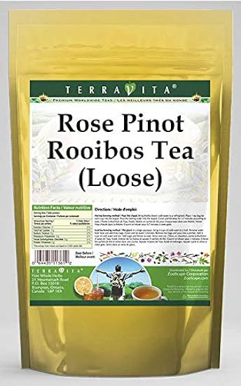 Rose Pinot Rooibos Tee (Loose) (4 oz, ZIN: 543634) - 3 