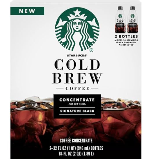 SOFANCY Cold Brew Kaffee Concentrates, Smooth with subtly Sweet Chocolaty Notes, Signature Schwarz (64 oz, 2 pk.) 259233280
