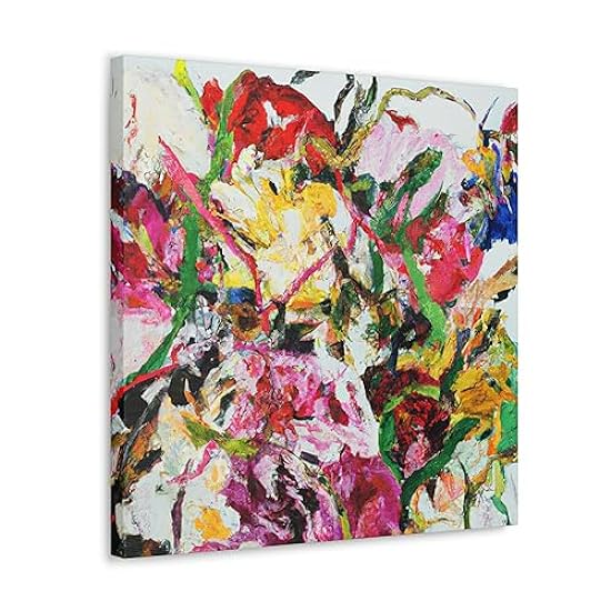 Peony in Bloom - Canvas 20″ x 20″ / Premium Gallery Wraps (1.25″) 622050368