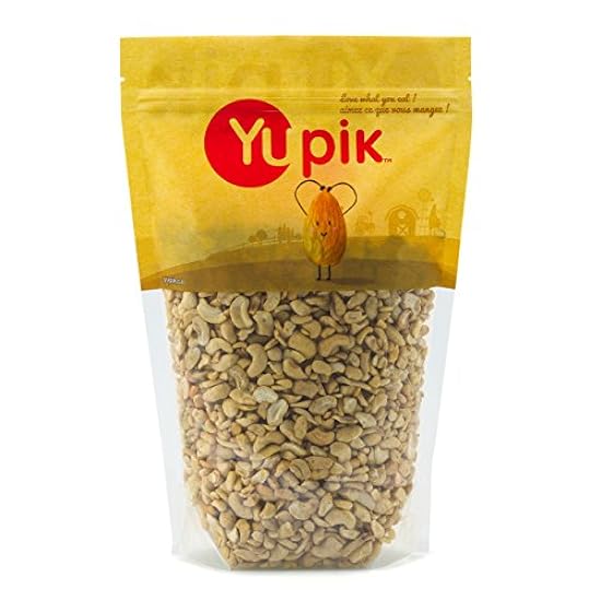 Yupik Nuts Cashews, Large Pieces, 2.2 lb (Pack of 6) 626384641