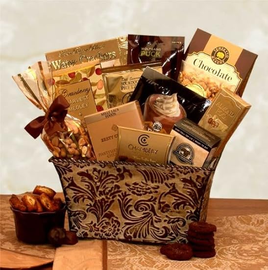 Savory Gourmet Gift Basket with Wolfgang Puck Kaffee and Schokolades 727281368