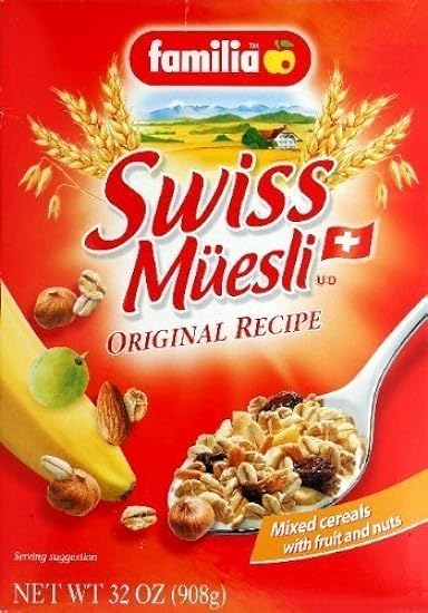 Familia Swiss Muesli Cereal, Original Recipe, 32-Ounce 