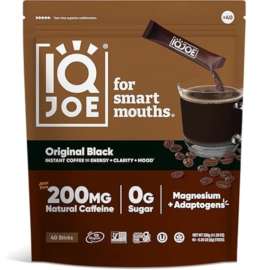 IQJOE Instant Mushroom Kaffee Packets with Lion’s Mane 