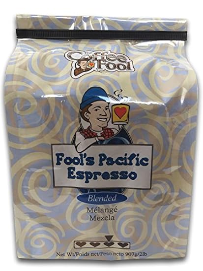 Kaffee Fool’s Pacific Espresso, 2 Pound (Strong Drip Gr