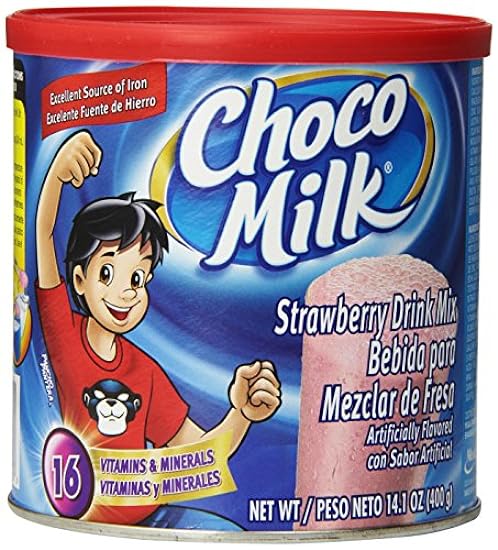 Choco Milk Powdered Schokolade Drink Mix 14.1 Oz Contai