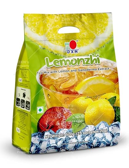 DXN Lemonzhi Tee Mix With Lemon 25 Sachets (1 Pack) 412