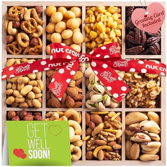 Nut Cravings Gourmet Collection - Get Well Soon Nuts Gi