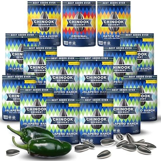 Chinook Seedery Jalapeno Ranch 4oz (12 Pack) & Faves Va