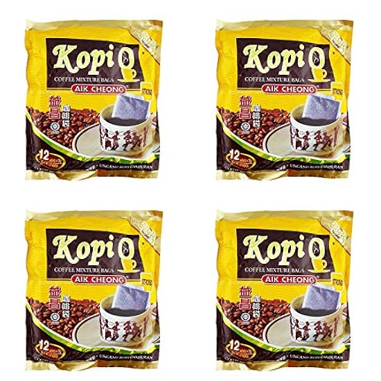 10 Pack Aik Cheong Kopi O Strong Kaffee Mixture Bags Imported from Malaysia (10x12 Bags) 590243911