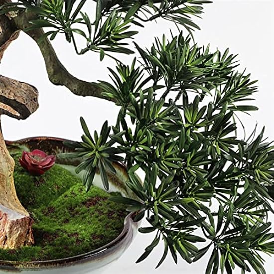 Classic Artificial Bonsai Tree Simulation Bonsai Tree Indoor Artificial Welcome Pine Bonsai Trees for Home Living Room Hotel Lobby Large Decor Potted Plant Simulation Bonsai Trees 353108316