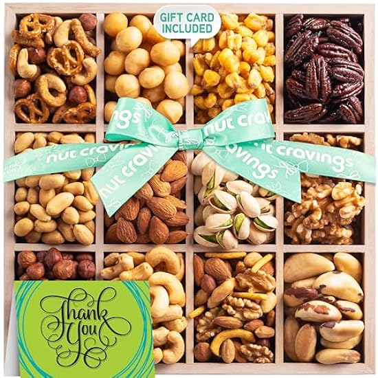 Nut Cravings Gourmet Collection - Thank You Nuts Gift B