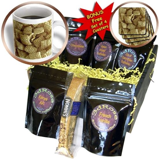 3dRose cgb_31062_1 Cereal-Kaffee Gift Basket, Multicolor 114653881