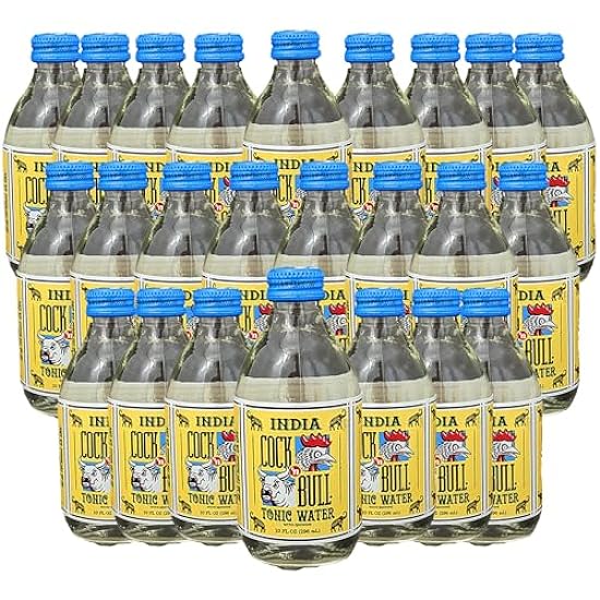Cock n Bull Tonic Wasser 24 Pack 10oz Soda Bottles - Ideal Mixer for Cocktails, Mock-tails, and Bartenders - Premium Quality for Perfect Mixed Drinks - Refreshing Flavor Profile- Made In USA 289952483