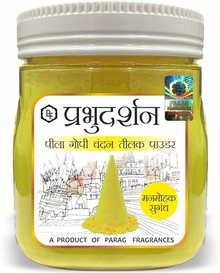 Parag Fragrances Prabhu Darshan Yellow Chandan Tilak Po