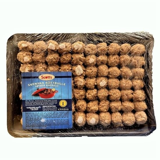 Swedish Meatballs, 2lb Tray (Pack of 1) 163907571