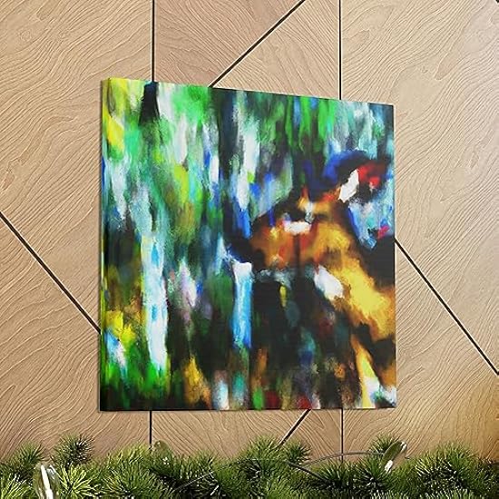 Weißtail Deer Insightful - Canvas 20″ x 20″ / Premium Gallery Wraps (1.25″) 358733957