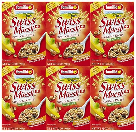 Familia Swiss Muesli Original Recipe Cereal - 32 Oz - 6