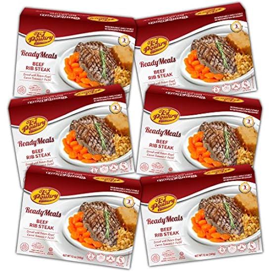 Kosher for Passover Gluten Free Food, Matzo Ball Chicken Soup + Beef Goulash (6 Pack - Variety) MRE Meat Meals Ready to Eat, Prepared Entree Fully Cooked, Shelf Stable Microwave Dinner, Travel 476222712