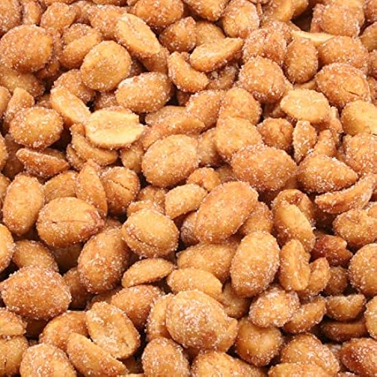 BBQ Honey Roasted Peanuts by It´s Delish, 10 lbs Bulk | Gourmet Peanut Nuts in Honey Sugar Coating and Barbecue Seasoning, Sweet & Savory Nut Snack - Vegan, Kosher Parve 787544586
