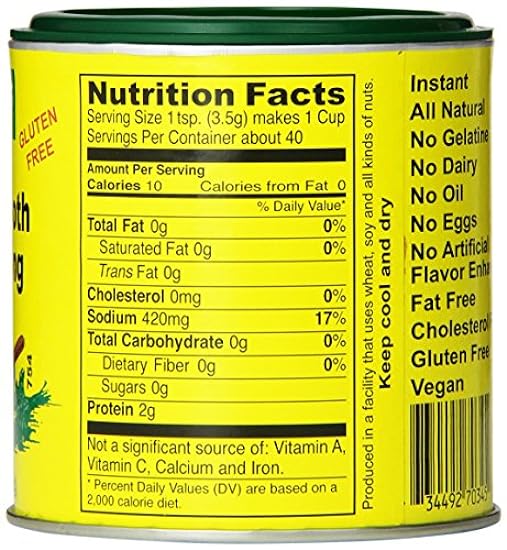 Seitenbacher Vegetarian Vegetable Broth and Seasoning, 5-Ounce Cans (Pack of 6) 816520516