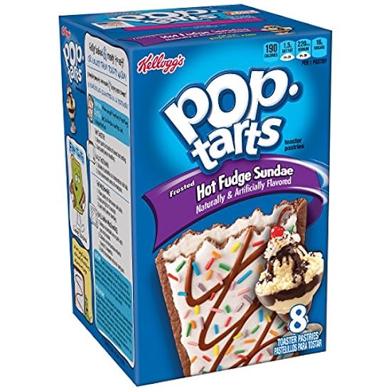 Pop-Tarts Toaster Pastries, Frosted Hot Fudge Sundae, 1